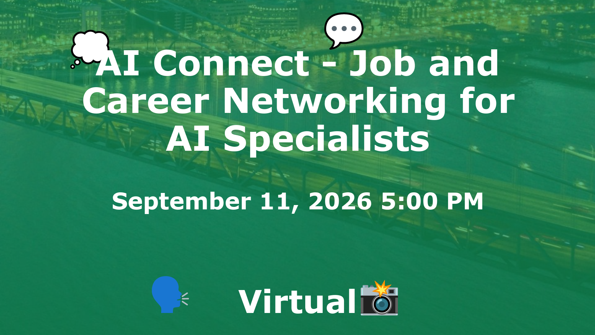 AI Connect - Job and Career Networking for AI Specialists event image